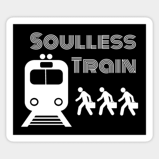 Soulless Train - white Sticker